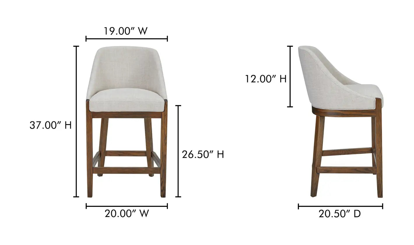 Rainy Lake Counter Stool