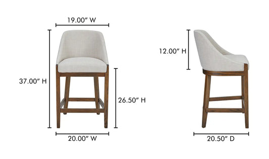 Rainy Lake Counter Stool