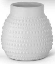 DOT EMBOSSED VASE