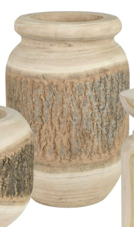 KIFFIN WOOD VASES