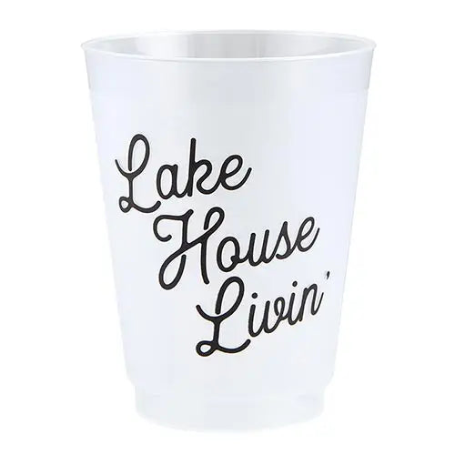 LAKE HOUSE LIVIN' FROSTED CUPS