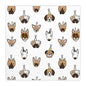 DOG PATTERN NAPKINS