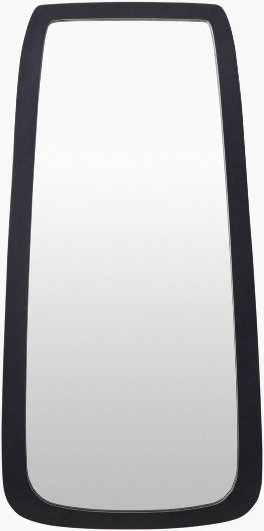 BLACK FULL LENGTH WALL MIRROR