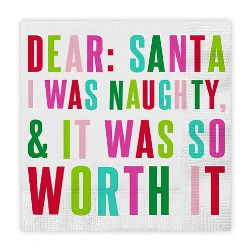 DEAR SANTA NAPKINS