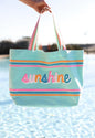 SUNSHINE CANVAS TOTE