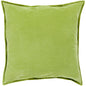 OLIVE COTTON VELVET PILLOW