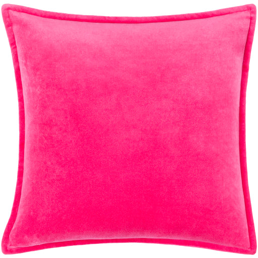 Pink Cotton Velvet Pillow