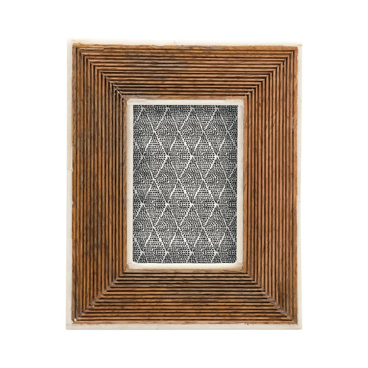 HAND CARVED BONE TRIM FRAME