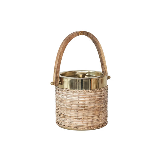 RATTAN ICE BUCKET