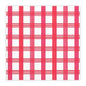 GINGHAM RED NAPKINS