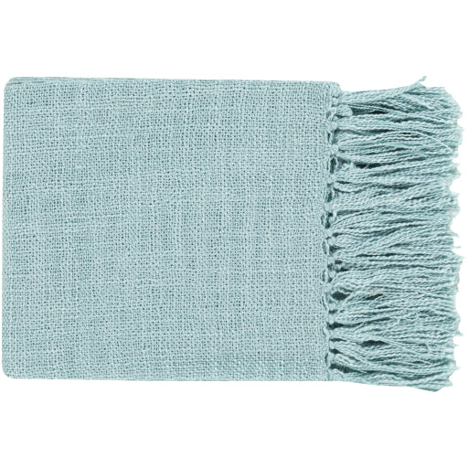 PALE BLUE TILDA THROW