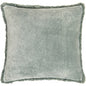 WASHED COTTON VELVET PILLOW