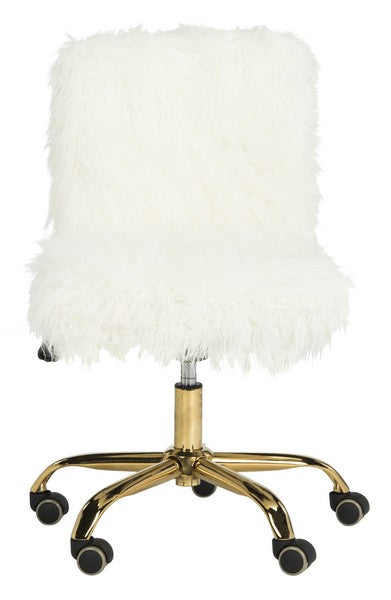 WHITNEY FAUX FUR OFFICE CHAIR