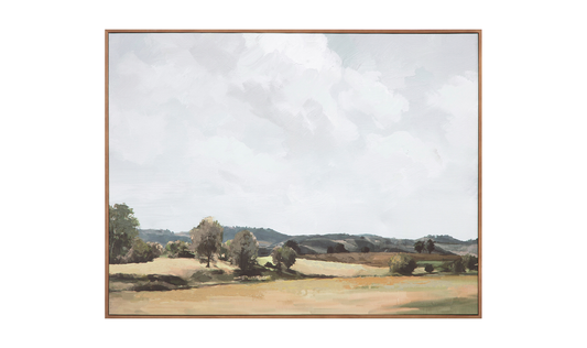 VAST COUNTRY FRAMED PAINTING