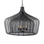 METAL MESH CHANDELIER