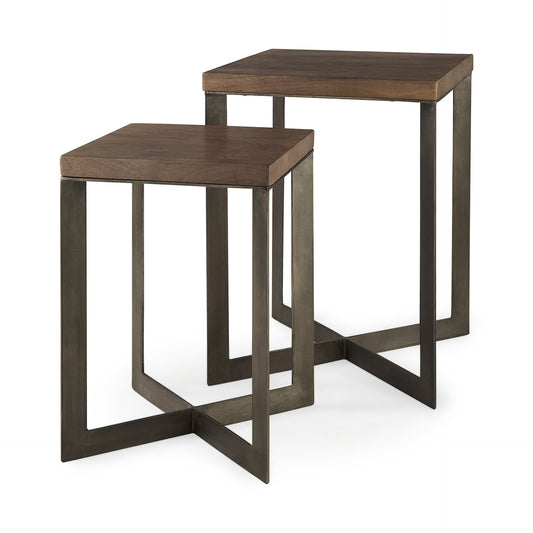 METAL BASE ACCENT TABLES
