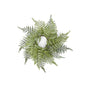 OSTRICH FERN CANDLE RING/WREATH