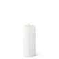 WHITE PILLAR LUMINARA CANDLE 3" COLLECTION