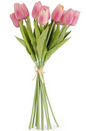 MAUVE REAL TOUCH MINI TULIP BUNDLE