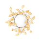 13.75" CREAM CHINESE CANDLE RING