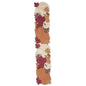 PUMPKIN & FALL LEAVES TABLE RUNNER