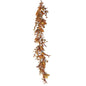 60" RUST & BROWN EVA & SILK LEAVES GARLAND