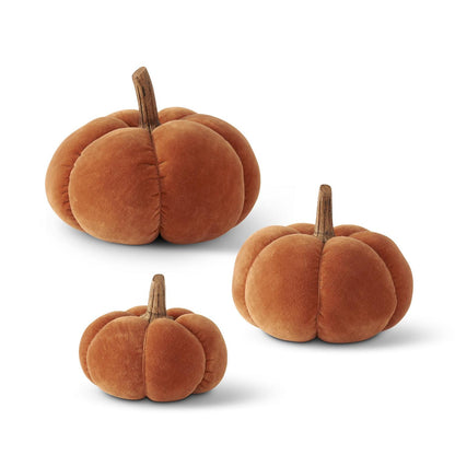 RUST VELVET PUMPKINS