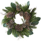 26" LONG NEEDLE PINE WREATH