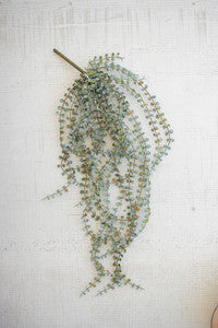 LARGE HANGING ARTIFICIAL NECKLACE FERN