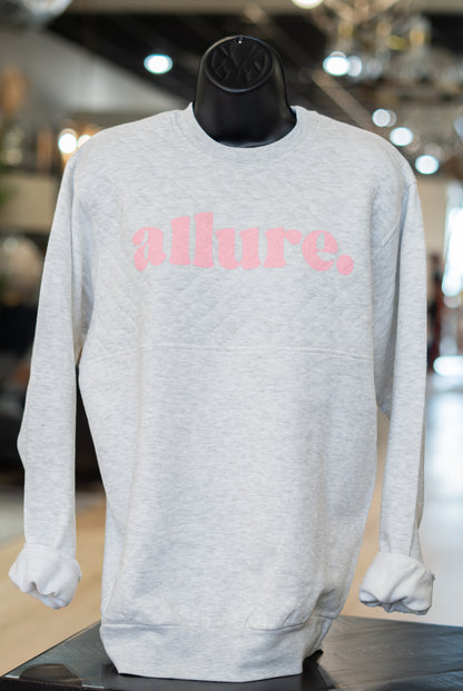 CREW NECK ALLURE SWEATSHIRT