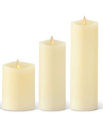 IVORY PILLAR CANDLE 3" COLLECTION