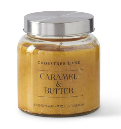 CARAMEL AND BUTTER SCENTED CANDLE