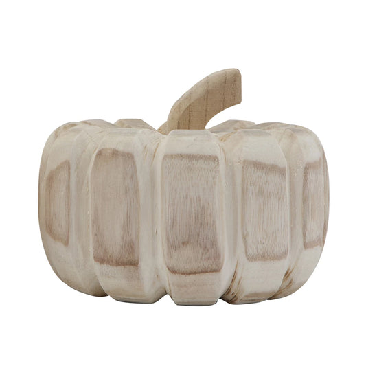 WOOD PUMPKIN