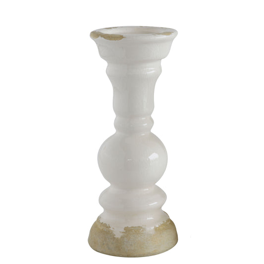 STONEWARE CANDLE HOLDER