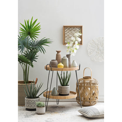 NEUTRAL TERRACOTTA VASES