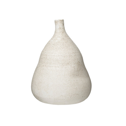 CREAM TERRACOTTA VASE