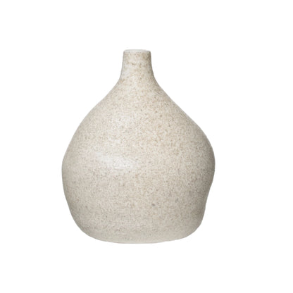 CREAM DISTRESSED VASE