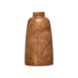 WOOD VASE, WALNUT FINISH STYLE 1