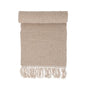 JUTE AND COTTON TABLE RUNNER