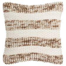 LOOP & WEAVED STRIPED PILLOW