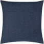 NAVY LINEN PILLOW 18"