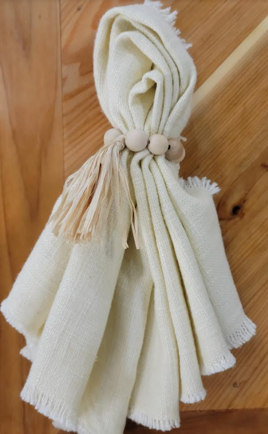 LINEN NAPKIN WITH RING