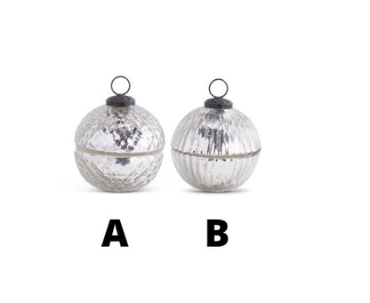 3.5" FILLED LIDDED ORNAMENT CANDLE